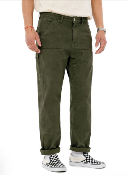 Pantalon Von Dutch WORKER Canvas – Kaki