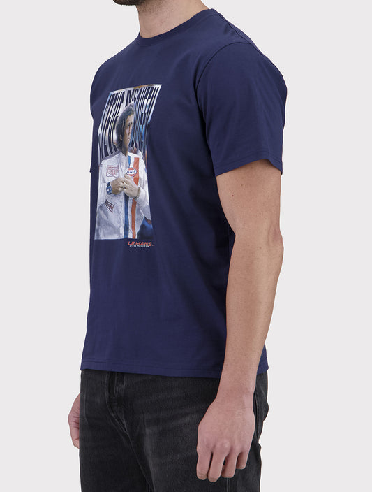 T-shirt Steve McQueen – 24h Le Mans - navy