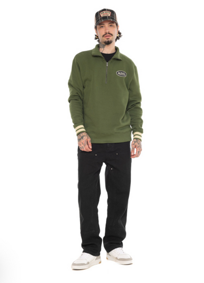 Sweat Homme Von Dutch RACING CLUB – Vert Kaki