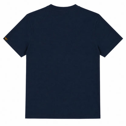 T-shirt homme Top Gun navy & orange – Logo Wings