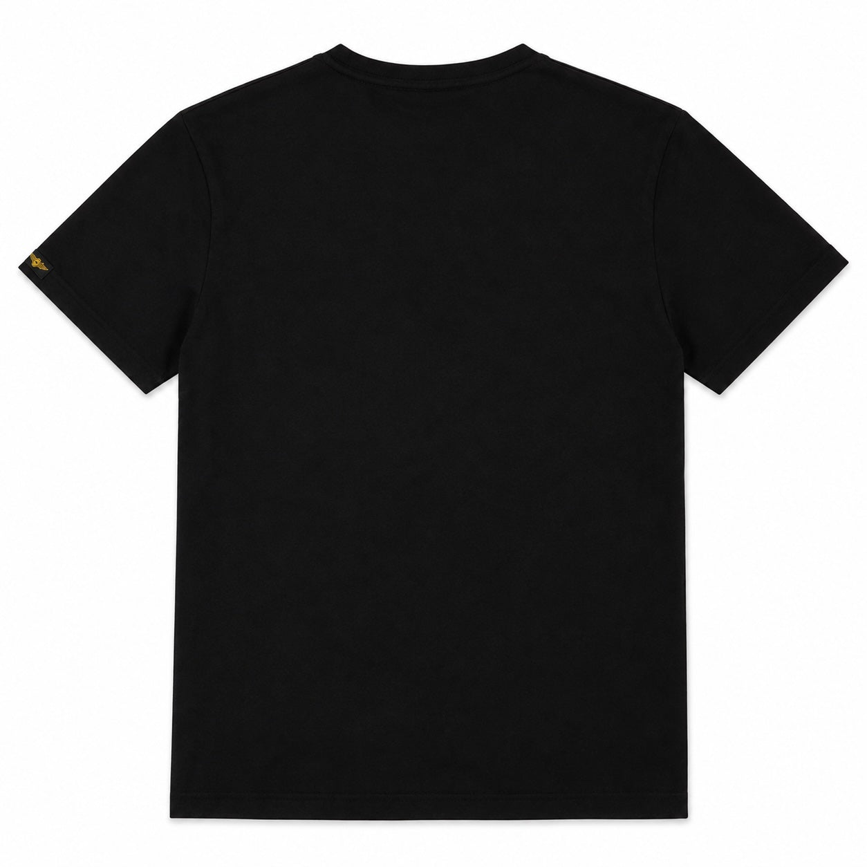 T-shirt homme Top Gun noir & jaune – Logo Wings