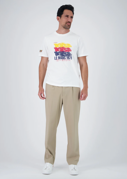 T-shirt homme Steve McQueen - 1971 Blanc