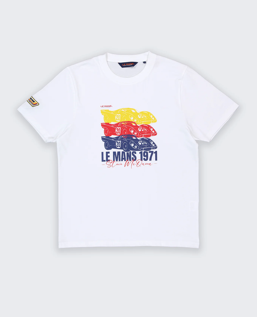 T-shirt homme Steve McQueen - 1971 Blanc