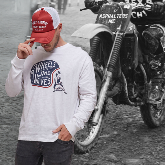 T-Shirt Manches Longues JetGirl – Wheels & Waves