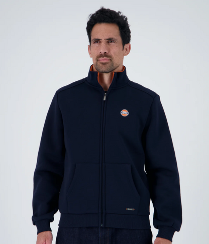 Veste zippée - TrackJacket - Gulf Racing - bleu marine en molleton