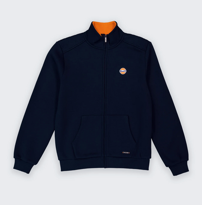 Veste zippée - TrackJacket - Gulf Racing - bleu marine en molleton