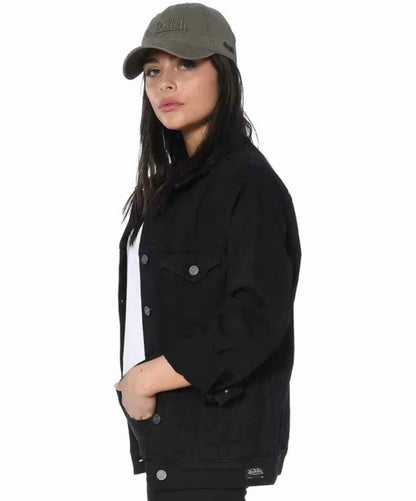 Veste en jean noir Gloria de Von Dutch - Femmes