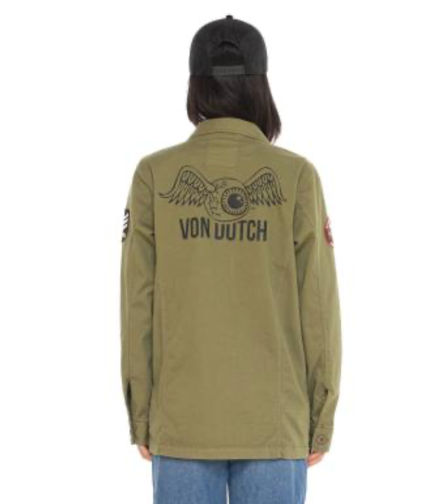 Veste Femme Von Dutch Military – Kaki