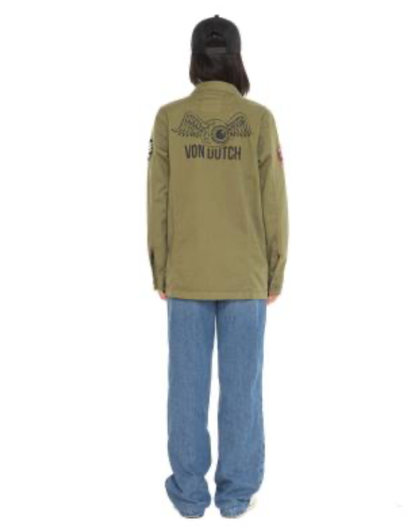 Veste Femme Von Dutch Military – Kaki