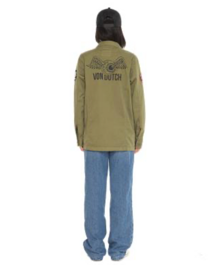 Veste Femme Von Dutch Military – Kaki