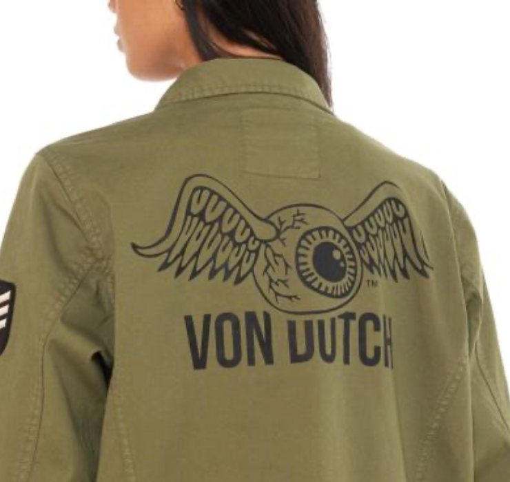 Veste Femme Von Dutch Military – Kaki