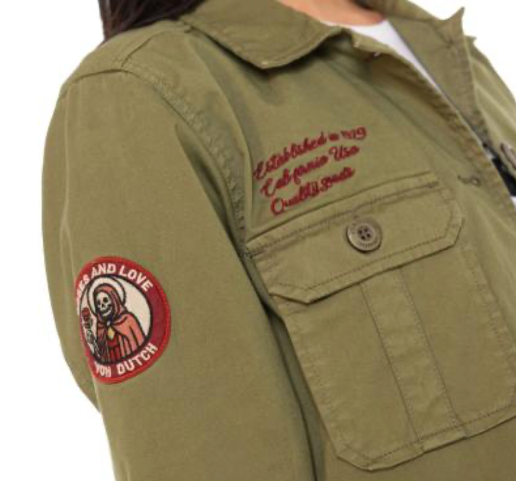 Veste Femme Von Dutch Military – Kaki