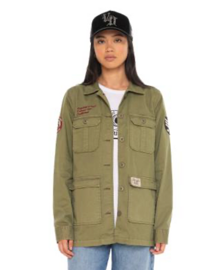 Veste Femme Von Dutch Military – Kaki