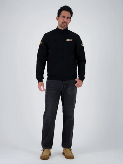 Veste zippée TrackJacket Steve McQueen 1971 Noir