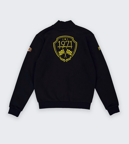 Veste zippée TrackJacket Steve McQueen 1971 Noir