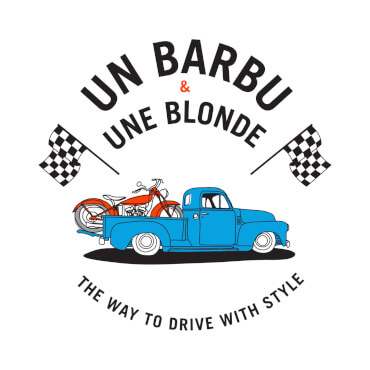 Un Barbu et Une Blonde