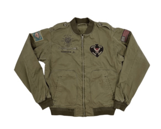 Blouson aviateur Flying Death de Warson Motors Vêtements