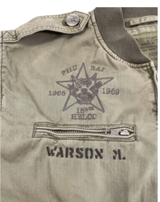 Blouson aviateur Flying Death de Warson Motors Vêtements