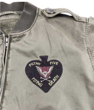 Blouson aviateur Flying Death de Warson Motors Vêtements