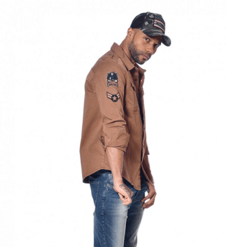 Chemise Von Dutch Army à patchs Braderie 