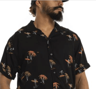 Chemisette viscose WAVES par Von Dutch Vêtements