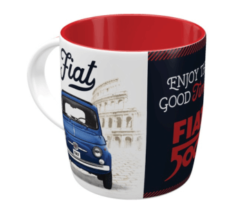 Mug Fiat 500 -Enjoy the good times Mugs