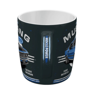 Mug Ford Mustang - 1969 Mach 1 Blue Mugs