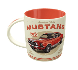 Mug Ford Mustang - GT 1967 Red Mugs