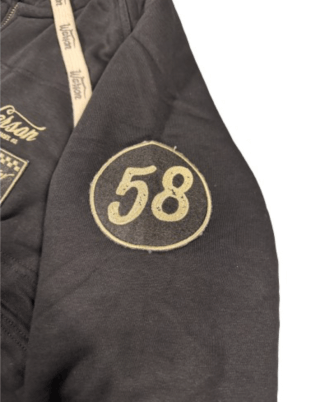 Sweat doublé, zippé à capuche Warson Vêtements