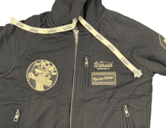 Sweat doublé, zippé à capuche Warson Vêtements