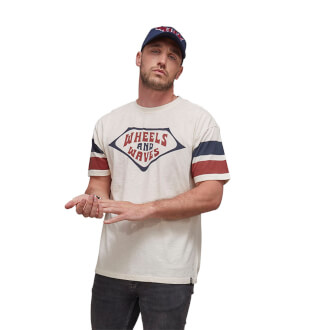 Wheels & Waves T-shirt AMERICA