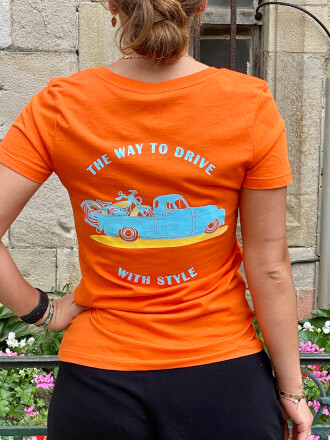 Un Barbu et Une Blonde T-shirt femme Un Barbu et Une Blonde