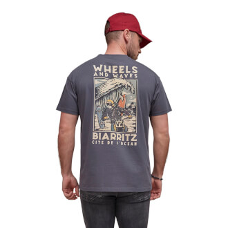 Wheels & Waves T-shirt Kanaga
