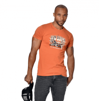 T-shirt VON DUTCH HOTRO orange Braderie 