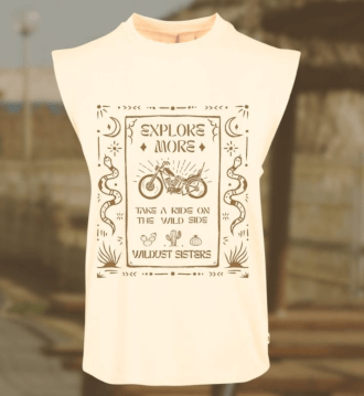 T-shirt Wildust Sisters EXPLORE Vêtements
