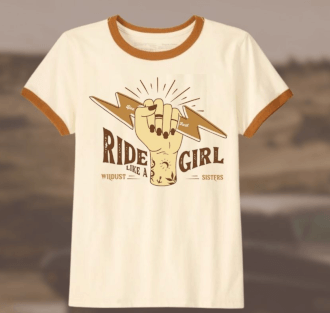 T-shirt Wildust Sisters GIRL Vêtements
